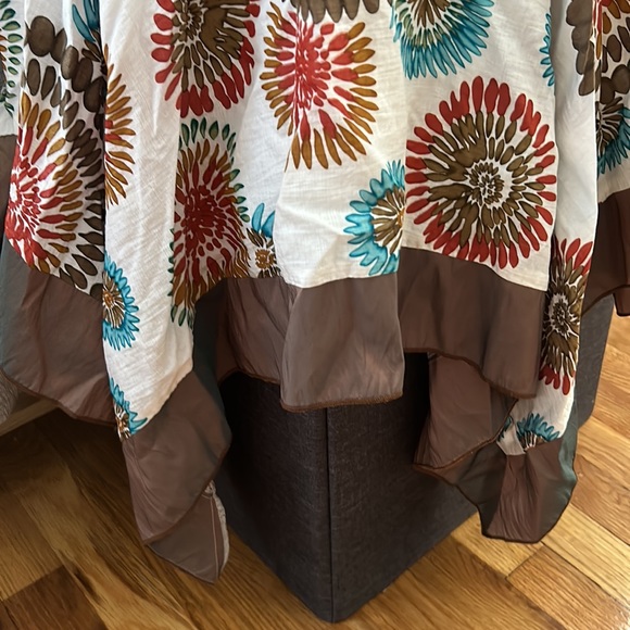 Halter tie dress in Autumnal colors - Picture 4 of 4